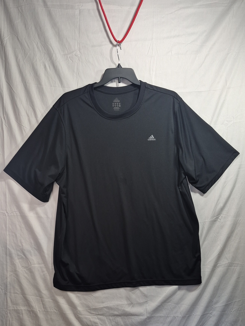 adidas Black Short Sleeve Athletic Tee